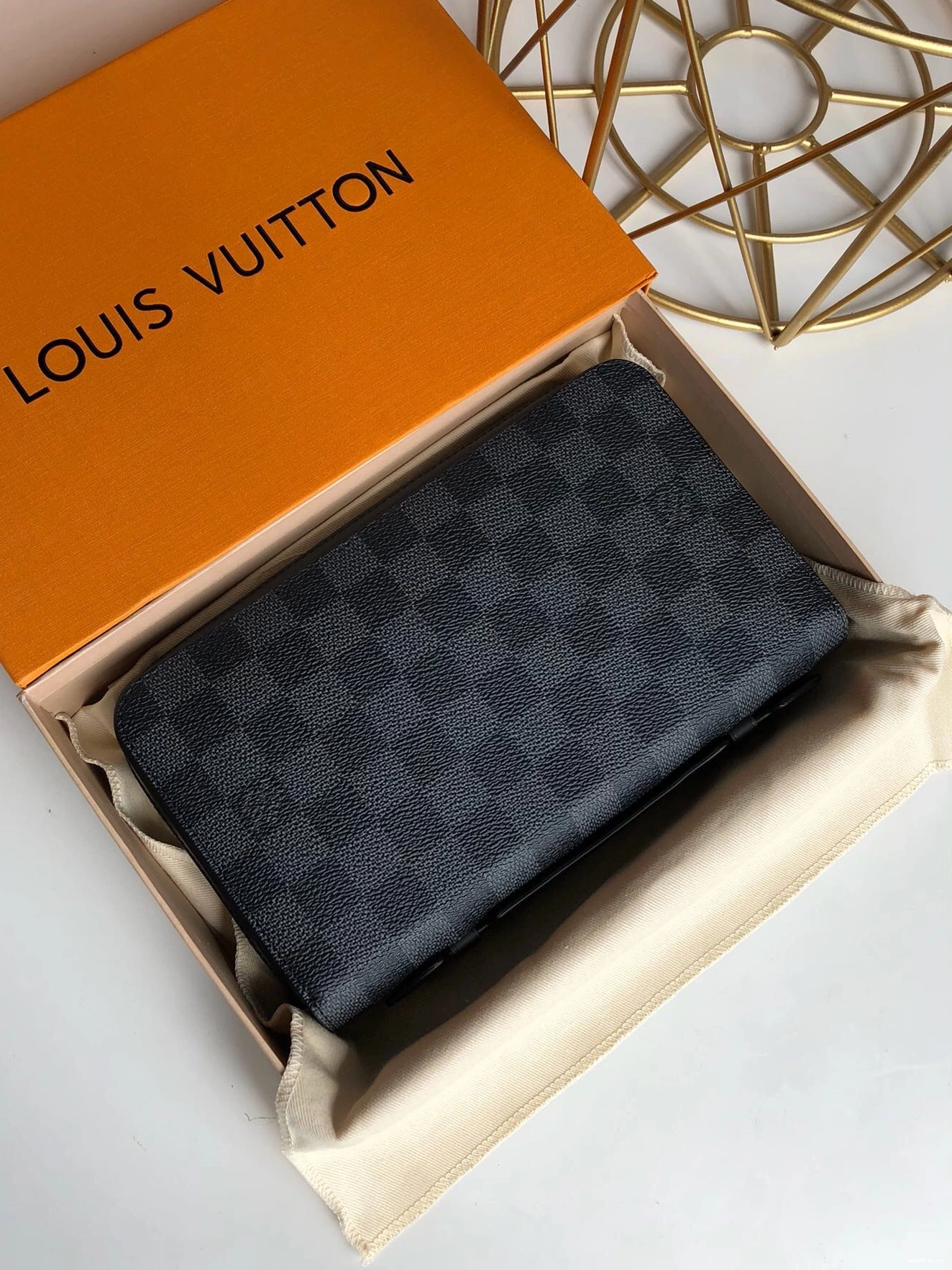 WIS ZIPPY Louis WALLET Vuitton XL 0803